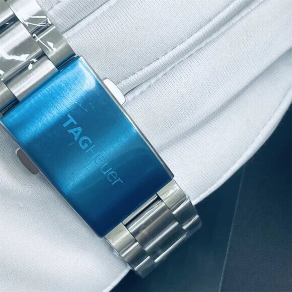 Auth TAG Heuer Formula 1 Blue Dial 43mm Men's Quartz Steel Watch CAZ1014 BA0842 - Picture 8 of 10